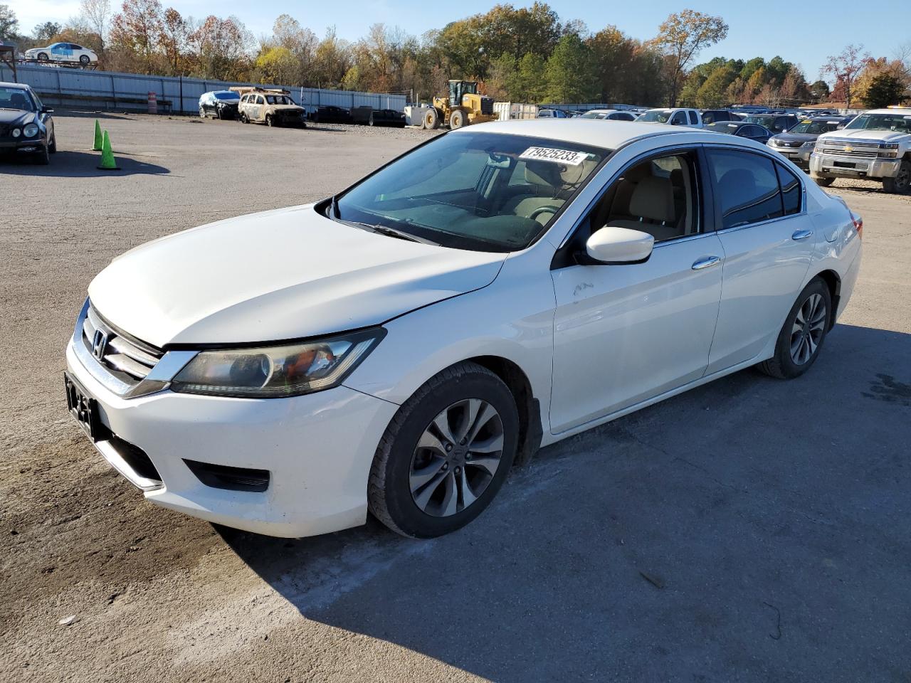 Image 1 of 2013 HONDA ACCORD LX 2013 with VIN 1HGCR2F31DA098148