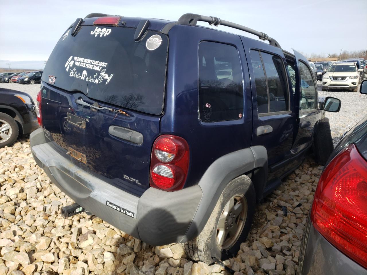 Image 3 of 2006 JEEP LIBERTY SPORT 2006 with VIN 1J4GL48K66W180068