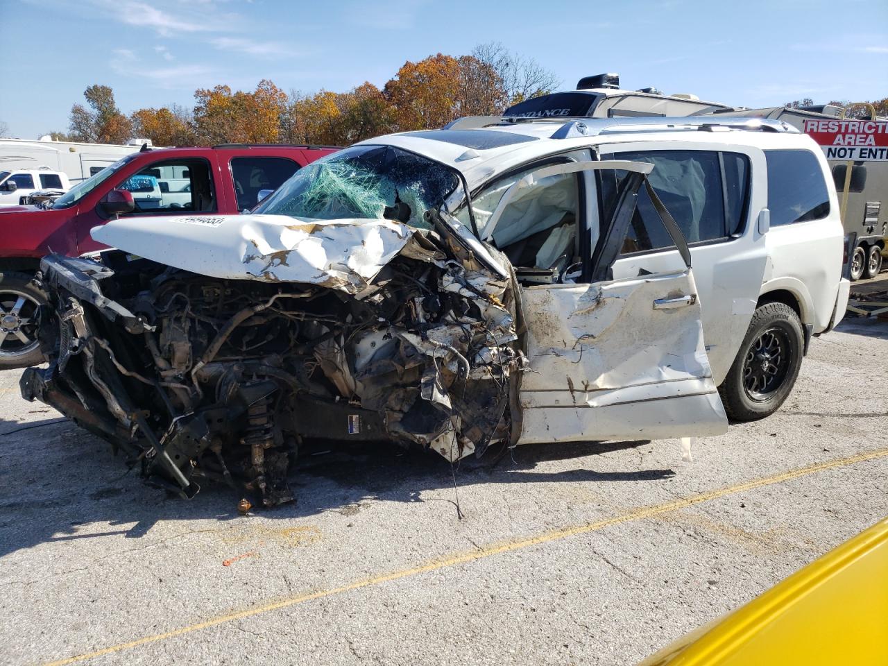 Image 1 of 2013 NISSAN ARMADA PLATINUM 2013 with VIN 5N1BA0NE6DN603792