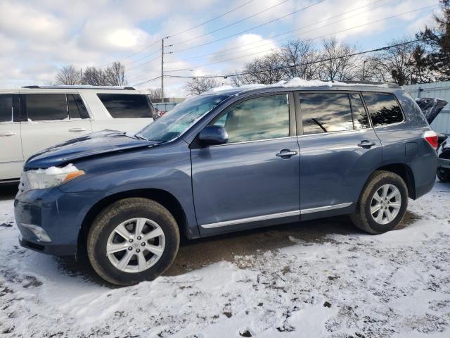 Image 1 of 2012 TOYOTA HIGHLANDER BASE 2012 with VIN 5TDBK3EH2CS117616