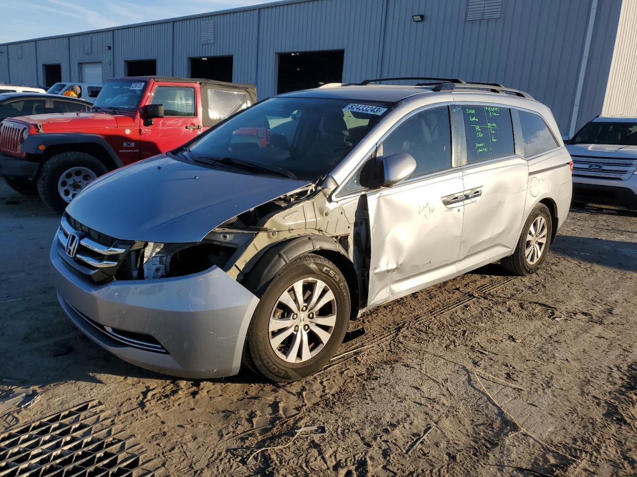2017 HONDA ODYSSEY SE 2017 image