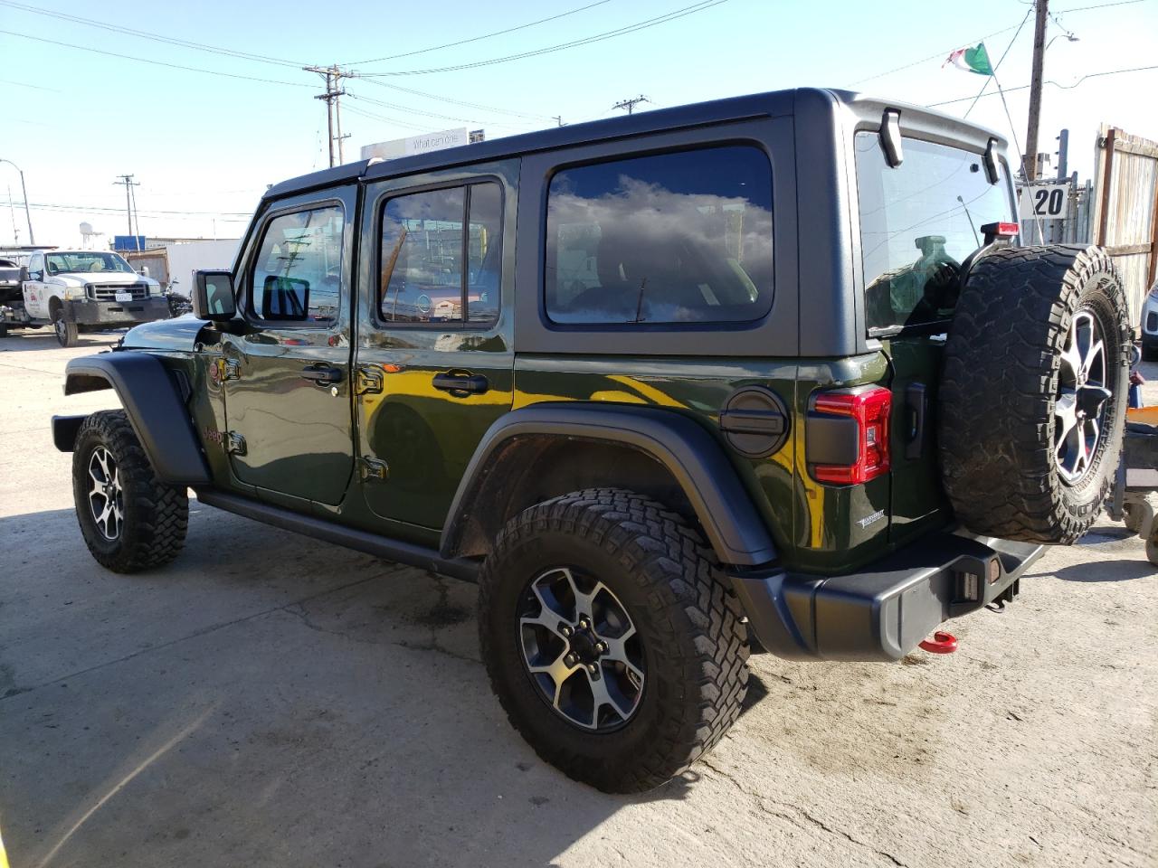 Изображение 2 2021 JEEP WRANGLER UNLIMITED RUBICON 2021 с VIN 1C4HJXFN3MW722190