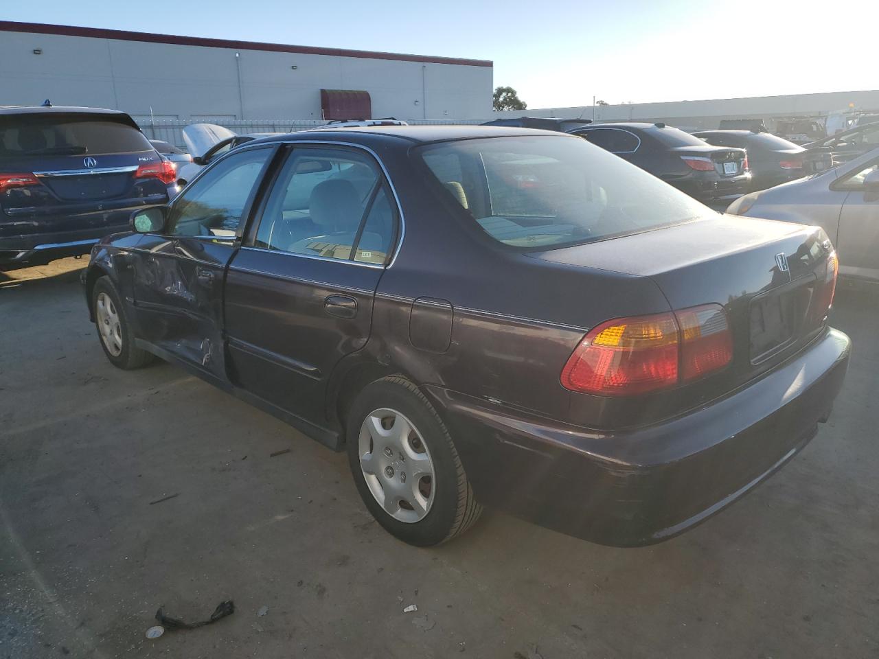 Image 2 of 2000 HONDA CIVIC EX 2000 with VIN 1HGEJ8644YL023952
