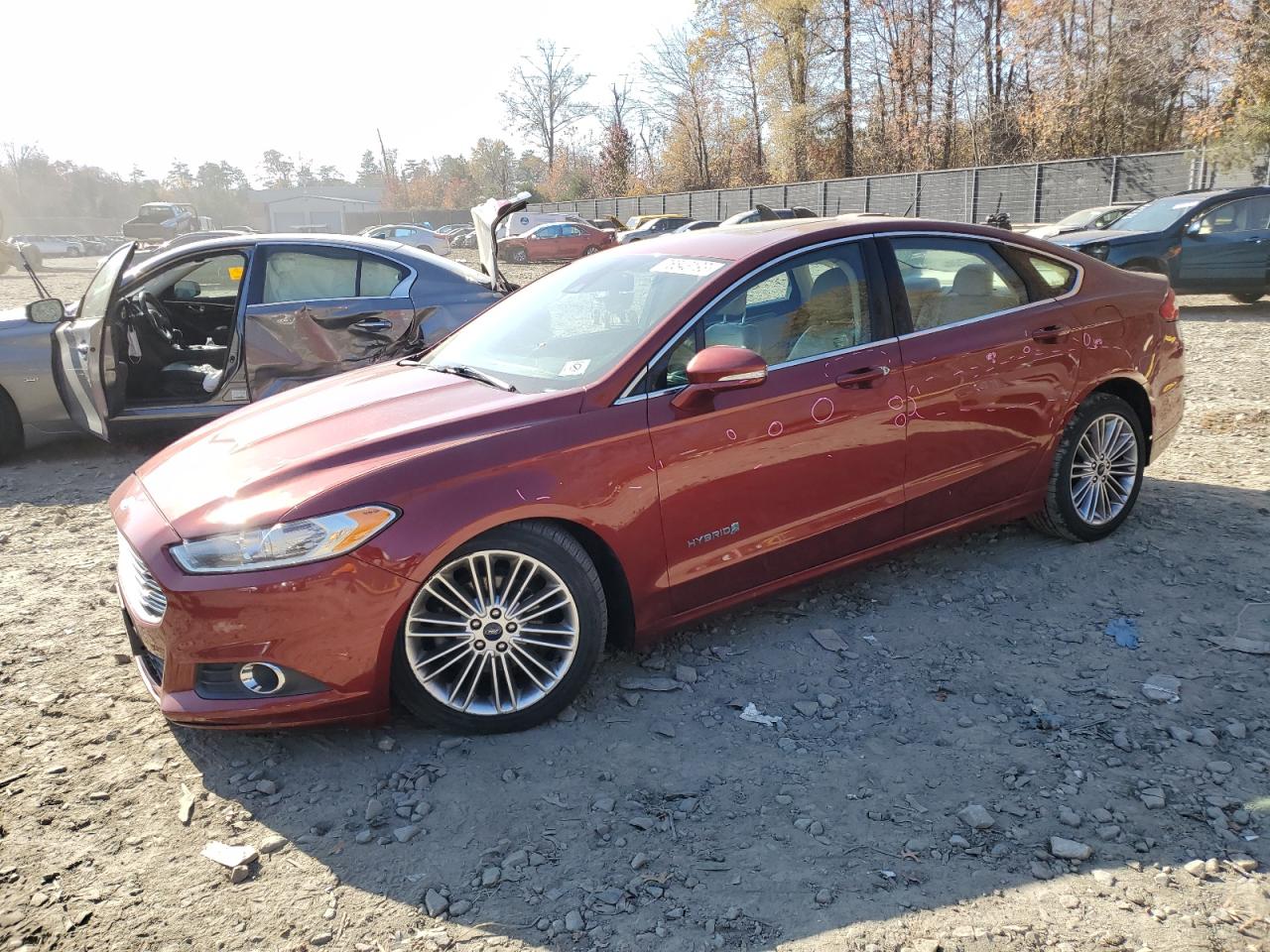 Obraz 1 z 2014 FORD FUSION SE HYBRID 2014 z VIN 3FA6P0LU1ER191073
