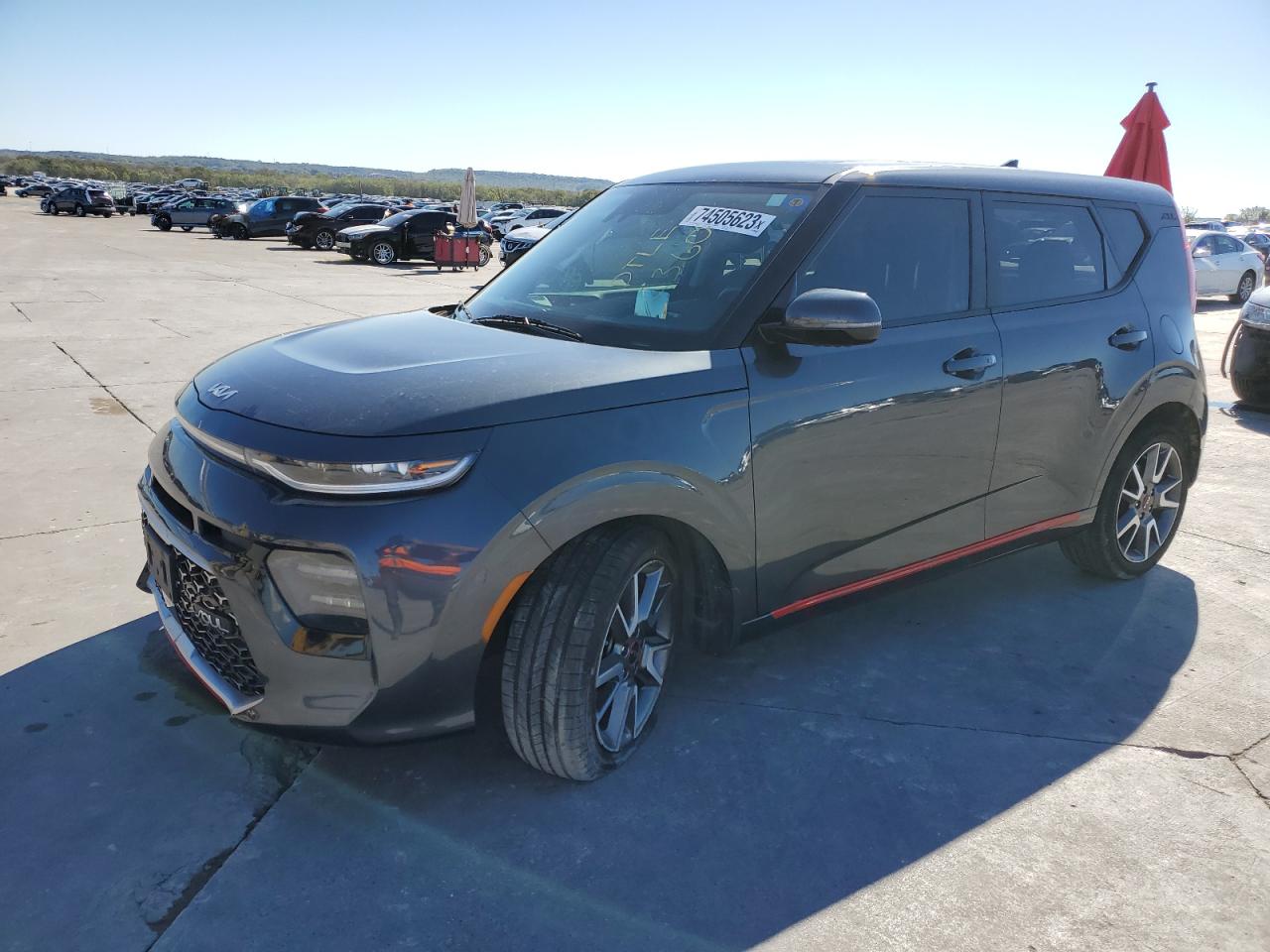Image 1 of 2022 KIA SOUL GT-LINE TURBO 2022 with VIN KNDJ53AF3N7818931