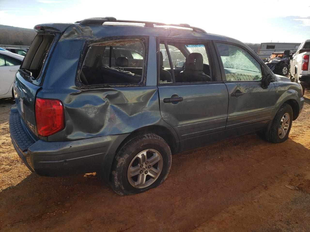 Изображение 3 2005 HONDA PILOT EXL 2005 с VIN 2HKYF18605H509855