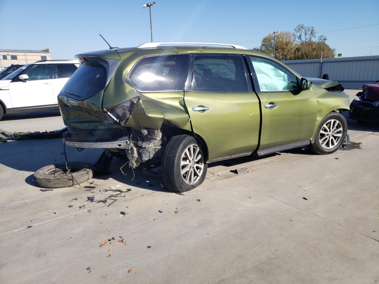 Obraz 3 z 2015 NISSAN PATHFINDER S 2015 z VIN 5N1AR2MN9FC618819