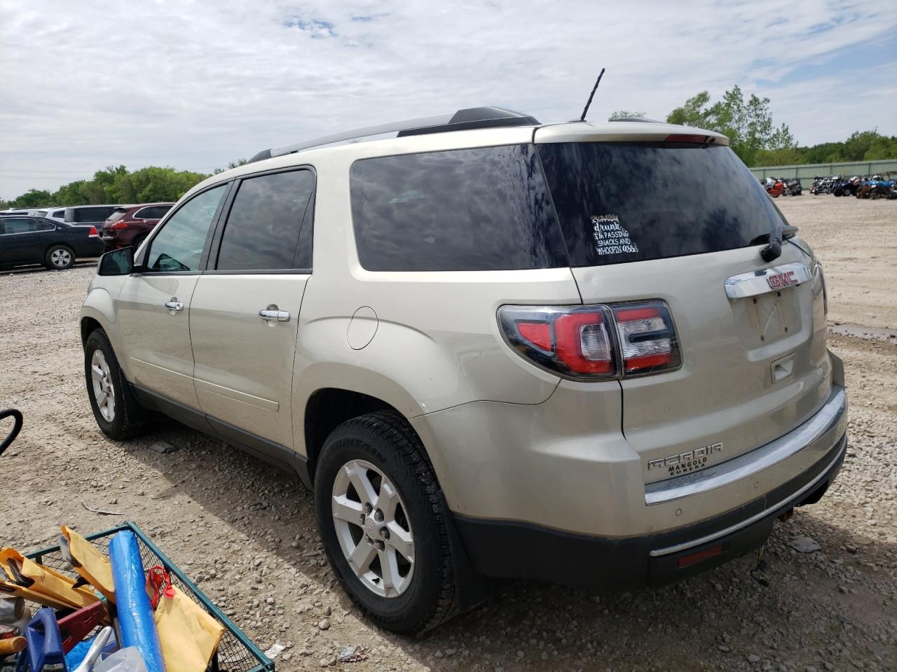 Image 2 of 2014 GMC ACADIA SLE 2014 with VIN 1GKKRPKD0EJ274067