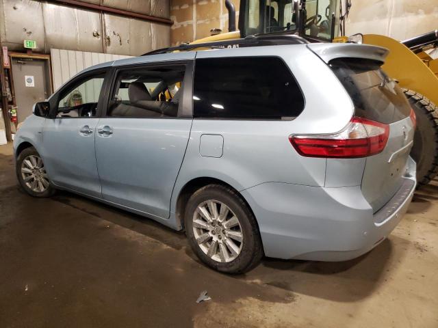 Image 2 of 2017 TOYOTA SIENNA XLE 2017 with VIN 5TDDZ3DC1HS180000