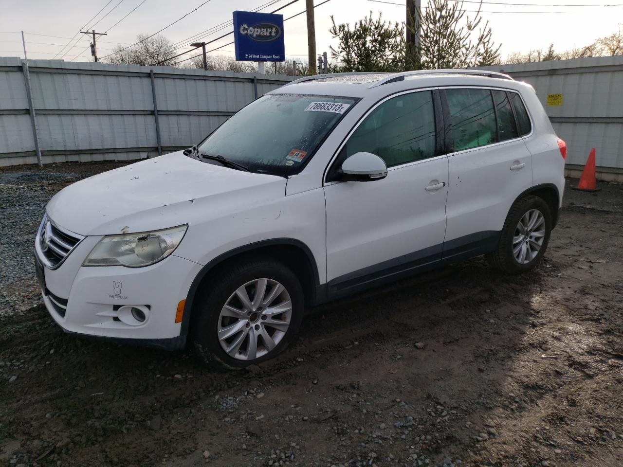 Image 1 of 2010 VOLKSWAGEN TIGUAN S 2010 with VIN WVGAV7AX7AW505828