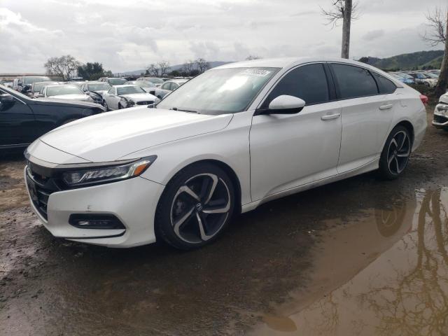 Image 1 of 2018 HONDA ACCORD SPORT 2018 with VIN 1HGCV1F34JA139275
