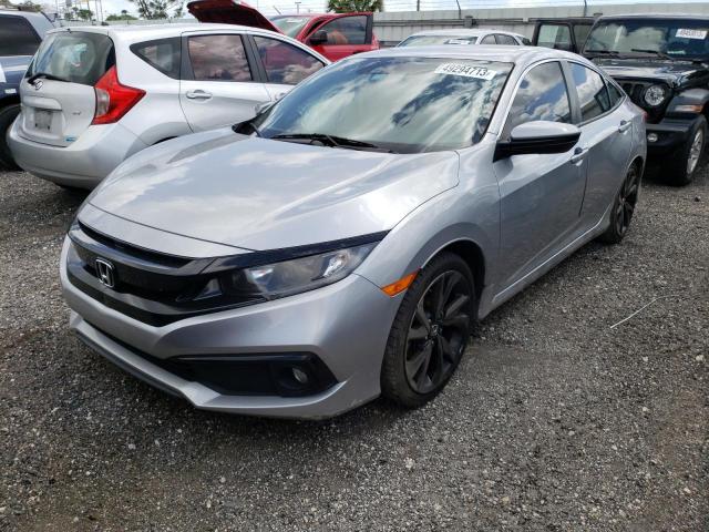 Image 1 of 2020 HONDA CIVIC SPORT 2020 with VIN 2HGFC2F83LH595891