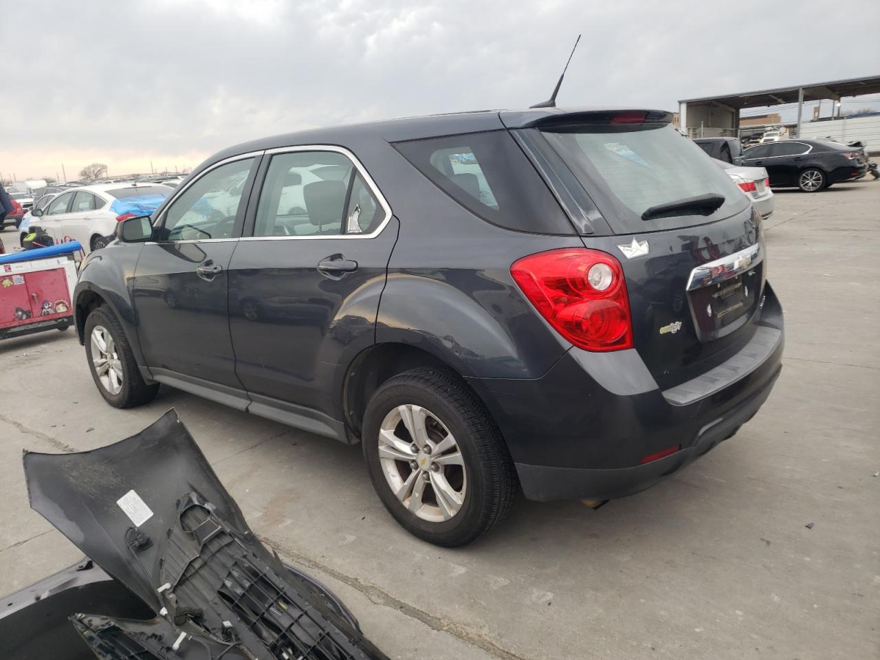 Image 2 of 2011 CHEVROLET EQUINOX LS 2011 with VIN 2GNALBEC1B1274705
