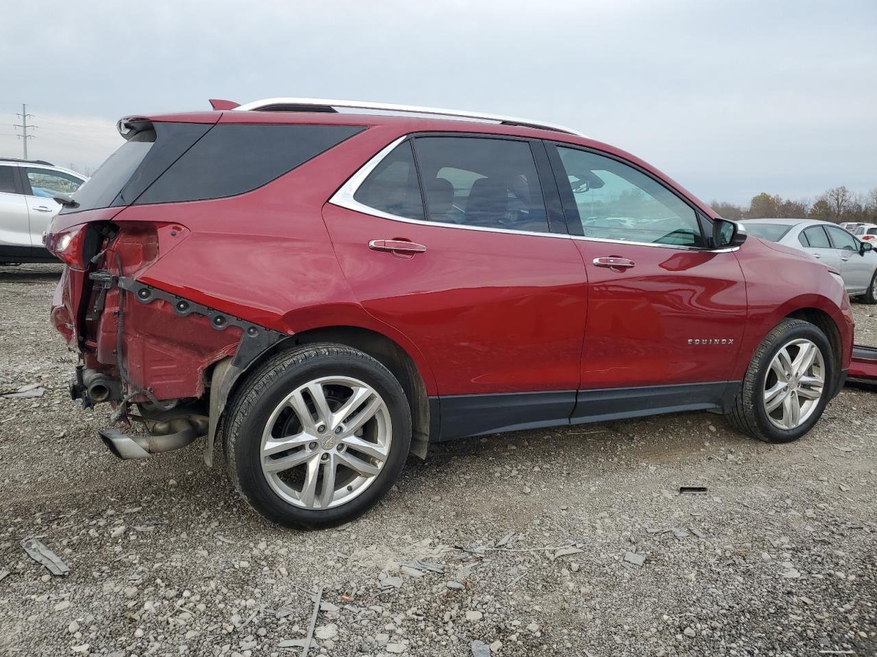Image 3 of 2020 CHEVROLET EQUINOX PREMIER 2020 with VIN 3GNAXYEX7LS556895