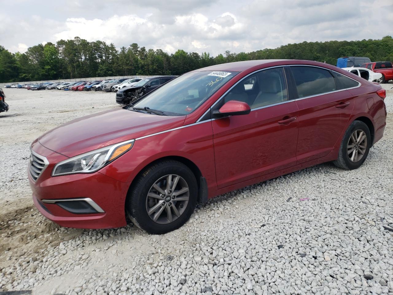 Image 1 of 2016 HYUNDAI SONATA SE 2016 with VIN 5NPE24AF6GH423009