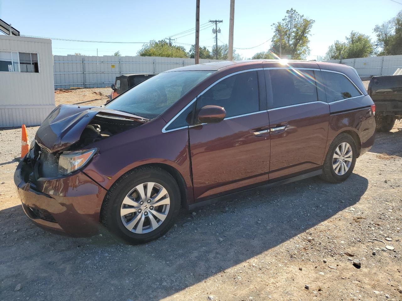 Image 1 of 2016 HONDA ODYSSEY EXL 2016 with VIN 5FNRL5H6XGB021616