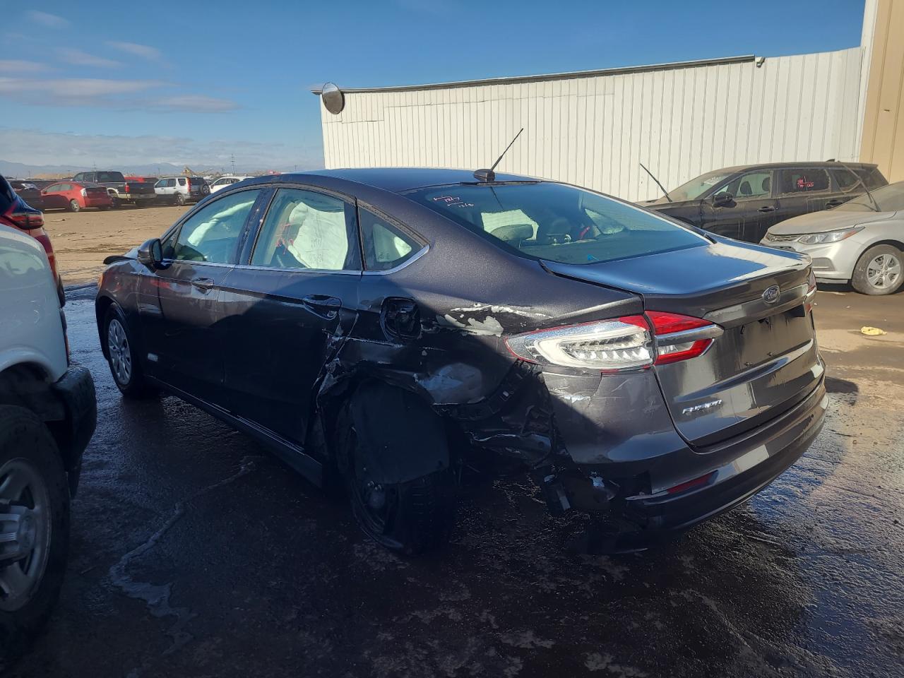 Image 2 of 2019 FORD FUSION S 2019 with VIN 3FA6P0G79KR170973