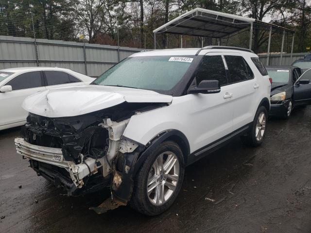Image 1 of 2016 FORD EXPLORER XLT 2016 with VIN 1FM5K7D87GGB58244