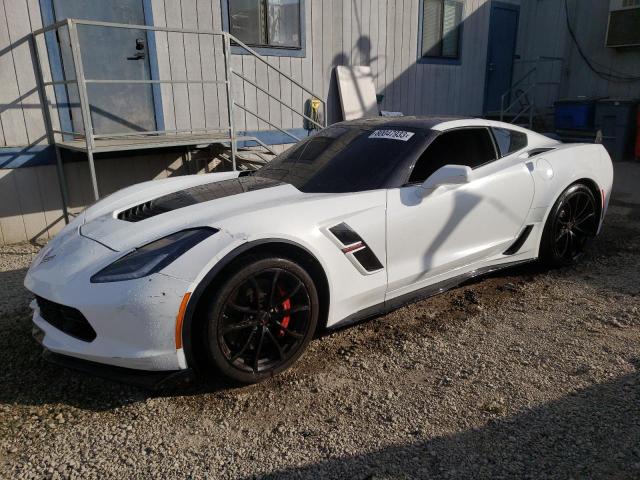 Image 1 of 2018 CHEVROLET CORVETTE GRAND SPORT 2LT 2018 with VIN 1G1YY2D77J5100365