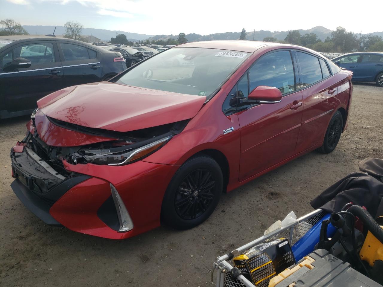 Image 1 of 2017 TOYOTA PRIUS PRIME  2017 with VIN JTDKARFP0H3010519