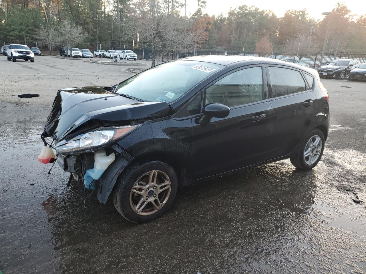 Image 1 of 2019 FORD FIESTA SE 2019 with VIN 3FADP4EJ7KM155933