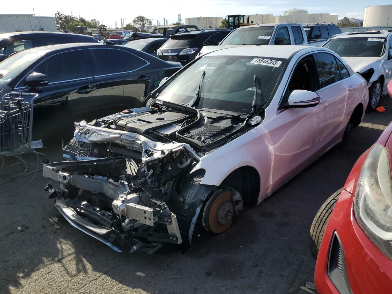 Image 1 of 2017 MERCEDES-BENZ C 300 2017 with VIN 55SWF4JB5HU184654