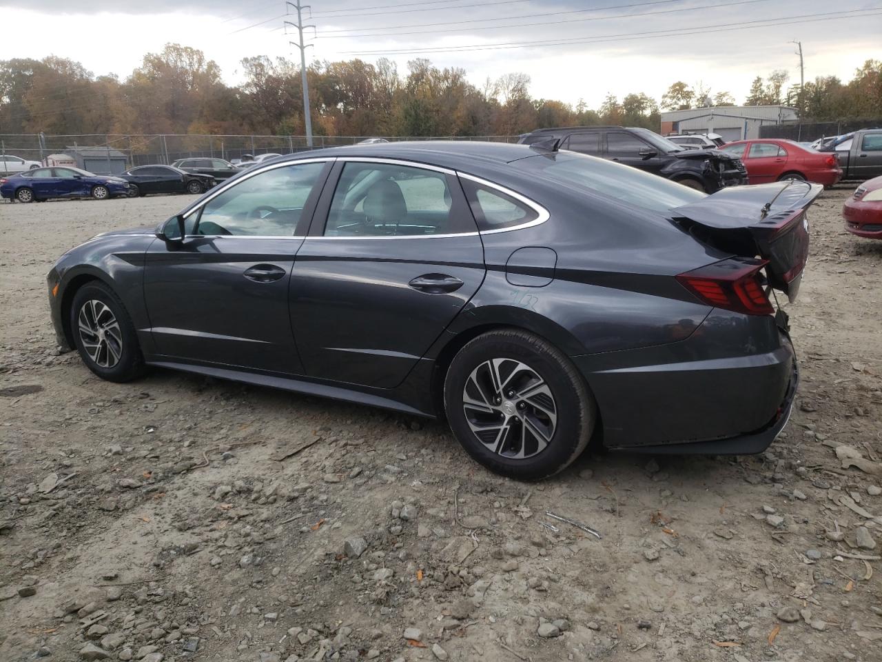 Изображение 2 2021 HYUNDAI SONATA HYBRID 2021 с VIN KMHL24JJ7MA030307