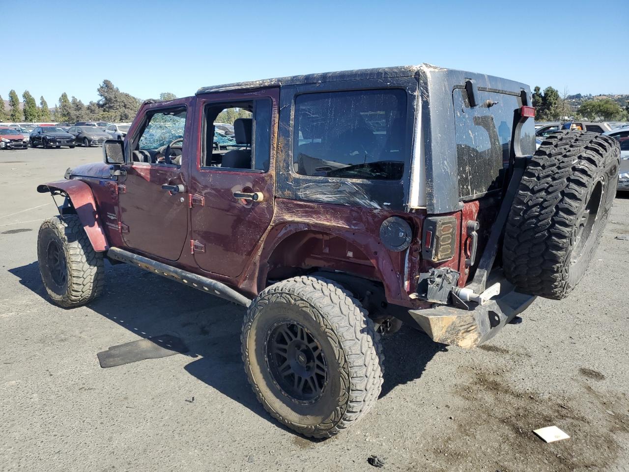 Image 2 of 2007 JEEP WRANGLER SAHARA 2007 with VIN 1J4GA59147L191803