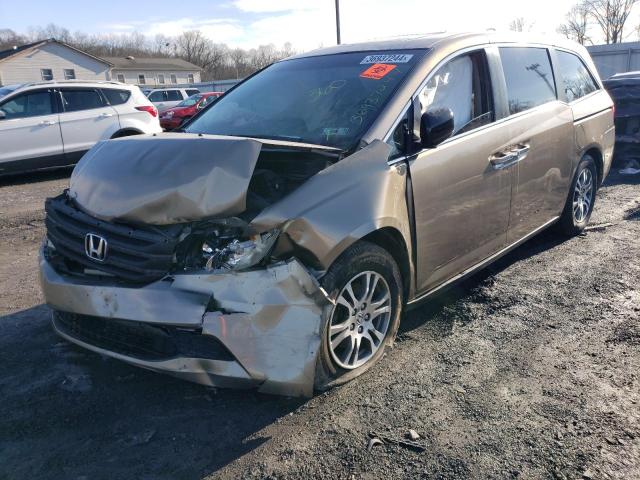 Image 1 of 2011 HONDA ODYSSEY EXL 2011 with VIN 5FNRL5H69BB052896