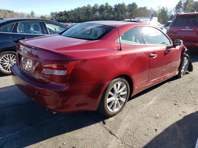 Image 3 of 2010 LEXUS IS 250 2010 with VIN JTHFF2C27A2503756