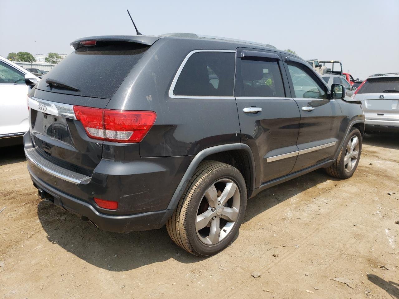 Image 3 of 2011 JEEP GRAND CHEROKEE OVERLAND 2011 with VIN 1J4RR6GT5BC608477