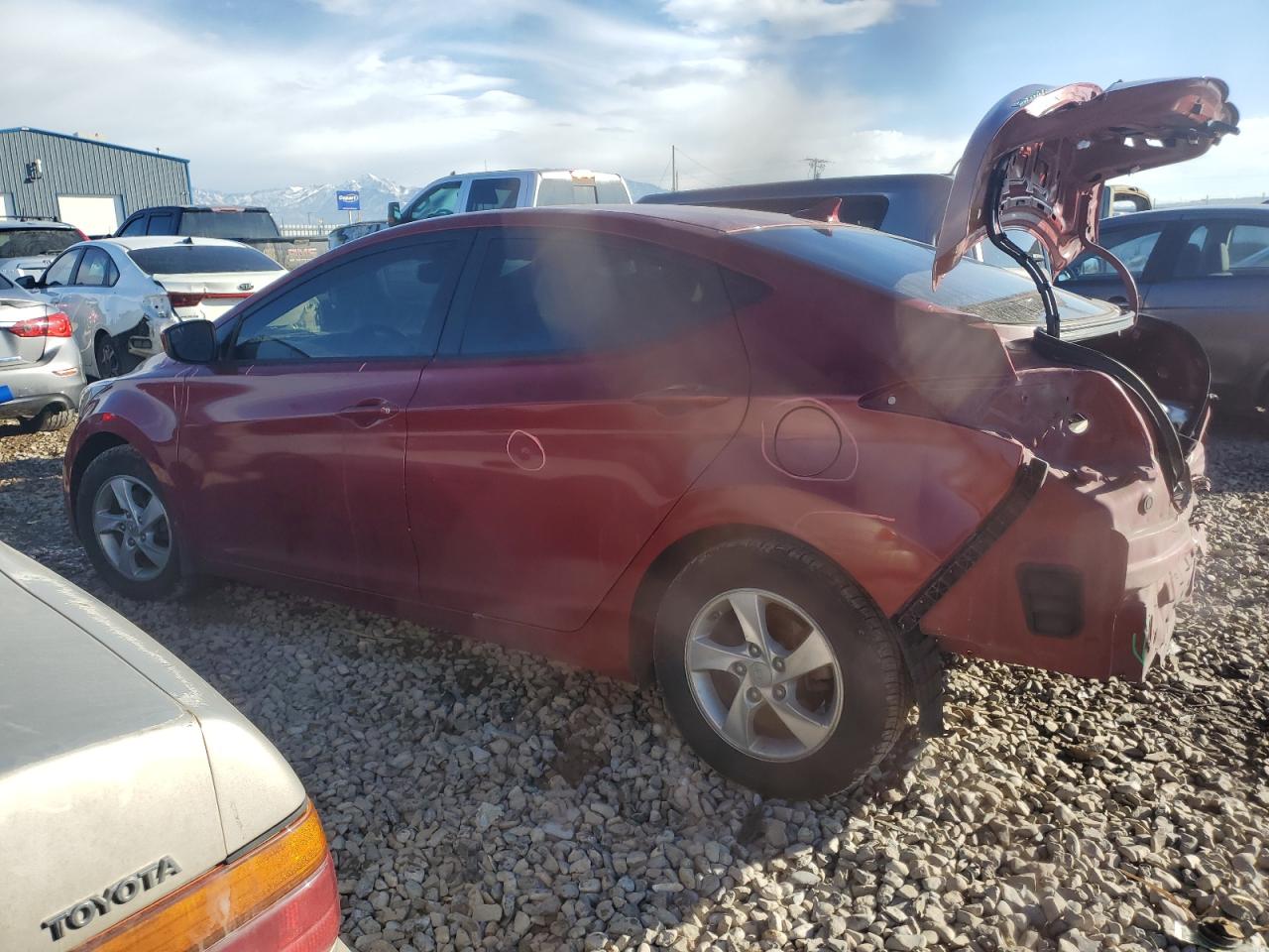 Obraz 2 z 2012 HYUNDAI ELANTRA GLS 2012 z VIN KMHDH4AE6CU271360