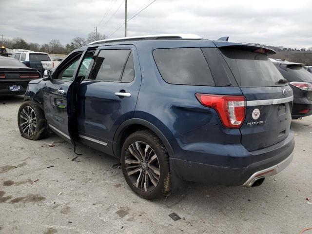 Image 2 of 2017 FORD EXPLORER PLATINUM 2017 with VIN 1FM5K8HT1HGB86613
