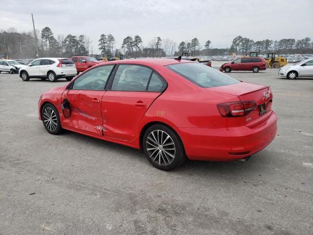 Image 2 of 2016 VOLKSWAGEN JETTA SPORT 2016 with VIN 3VWD17AJ9GM362895