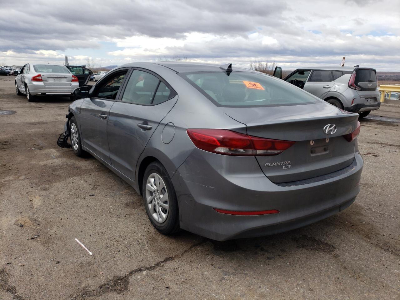 Image 2 of 2017 HYUNDAI ELANTRA SE 2017 with VIN KMHD74LF8HU367782