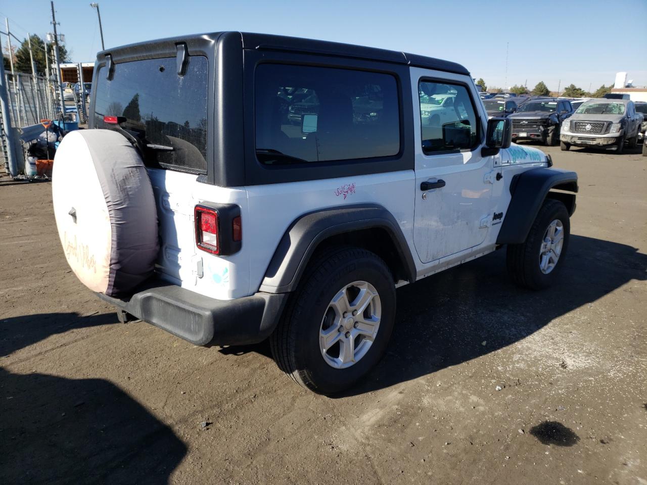 Obraz 3 z 2022 JEEP WRANGLER SPORT 2022 z VIN 1C4GJXAG7NW166519