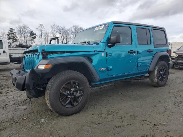 Image 1 of 2020 JEEP WRANGLER UNLIMITED SPORT 2020 with VIN 1C4HJXDN9LW192003