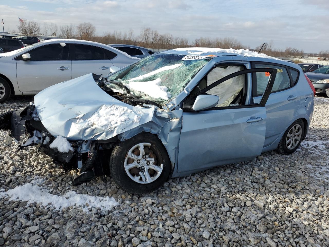 Image 1 of 2012 HYUNDAI ACCENT GLS 2012 with VIN KMHCT5AE7CU056585