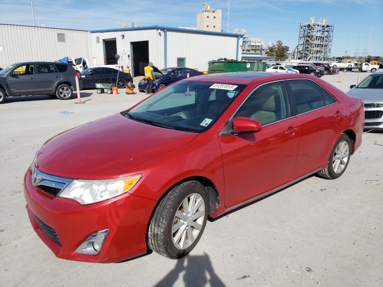 Изображение 1 2012 TOYOTA CAMRY BASE 2012 с VIN 4T4BF1FK2CR250506