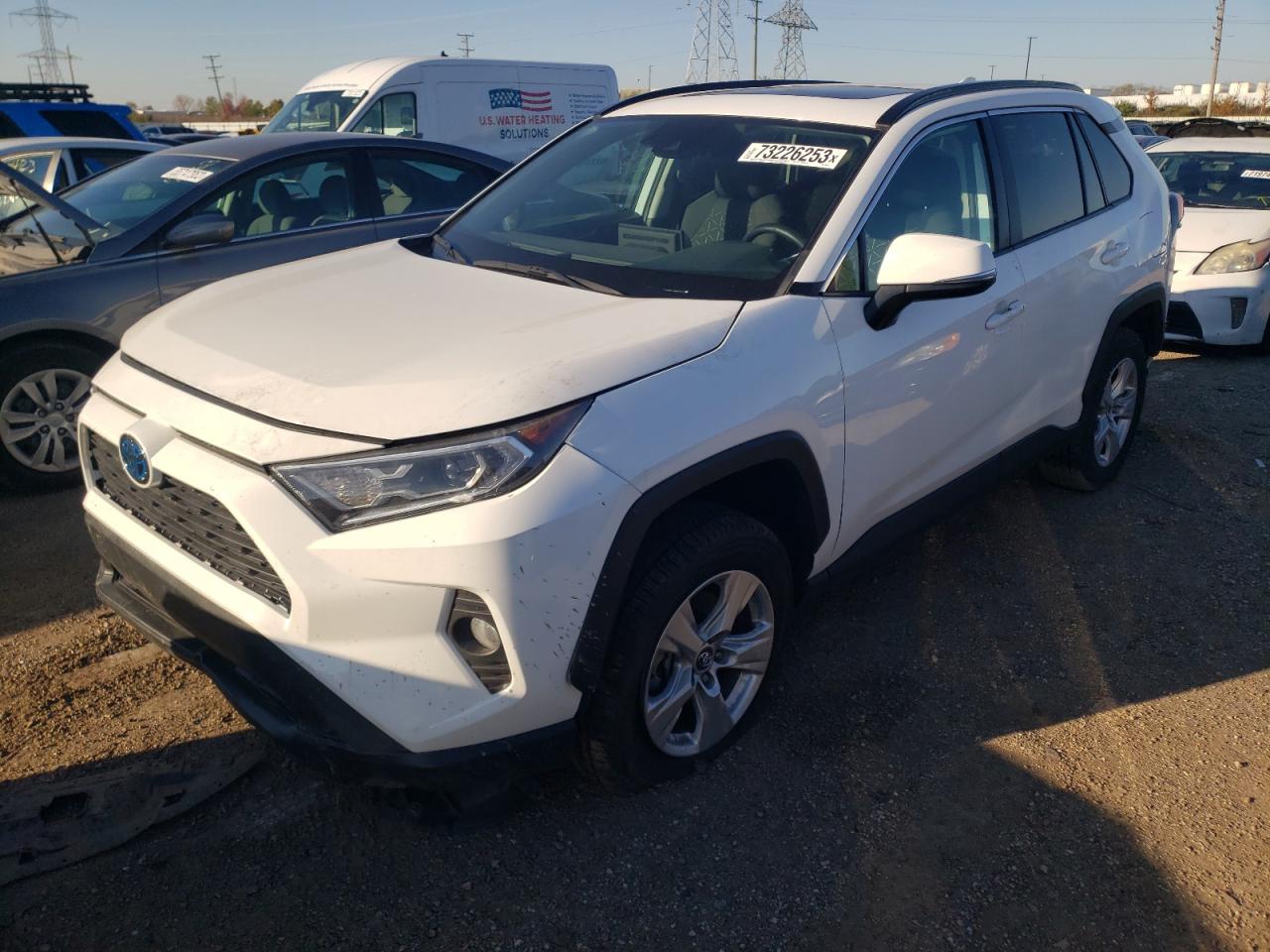 Image 1 of 2021 TOYOTA RAV4 XLE 2021 with VIN 2T3R6RFV0MW004273