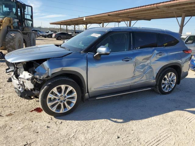 Image 1 of 2021 TOYOTA HIGHLANDER LIMITED 2021 with VIN 5TDYZRAH4MS069956