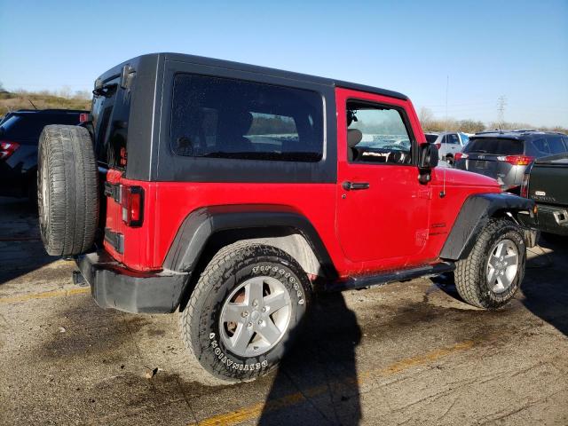 Image 3 of 2014 JEEP WRANGLER SPORT 2014 with VIN 1C4AJWAG5EL207635