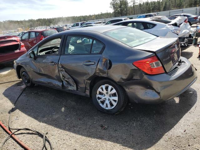 Изображение 2 2012 HONDA CIVIC LX 2012 с VIN 2HGFB2F51CH563112