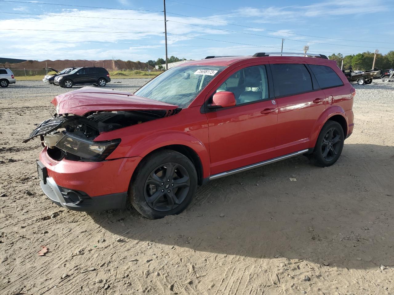 Изображение 1 2018 DODGE JOURNEY CROSSROAD 2018 с VIN 3C4PDCGG1JT339555