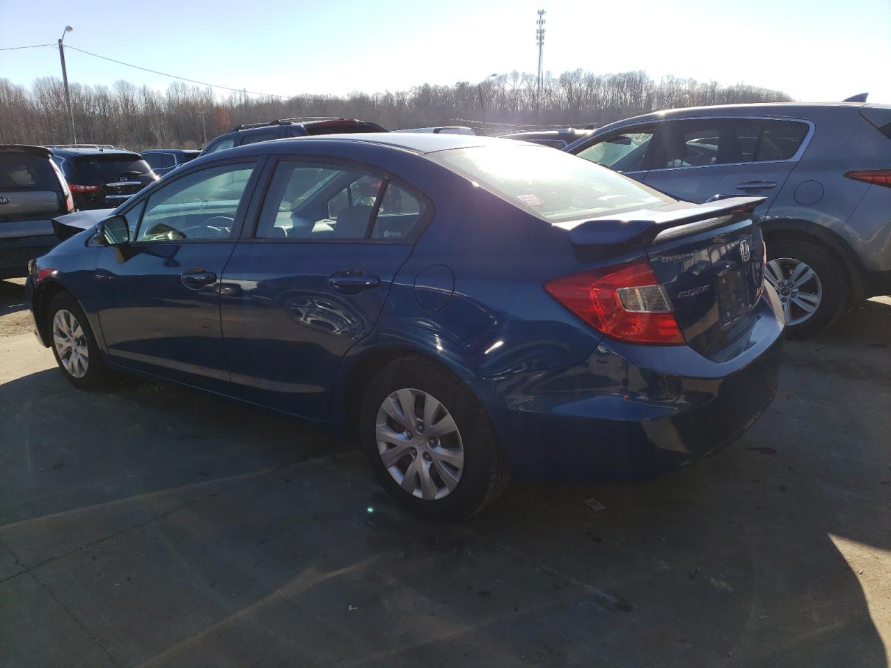 Image 2 of 2012 HONDA CIVIC LX 2012 with VIN 19XFB2F57CE053339