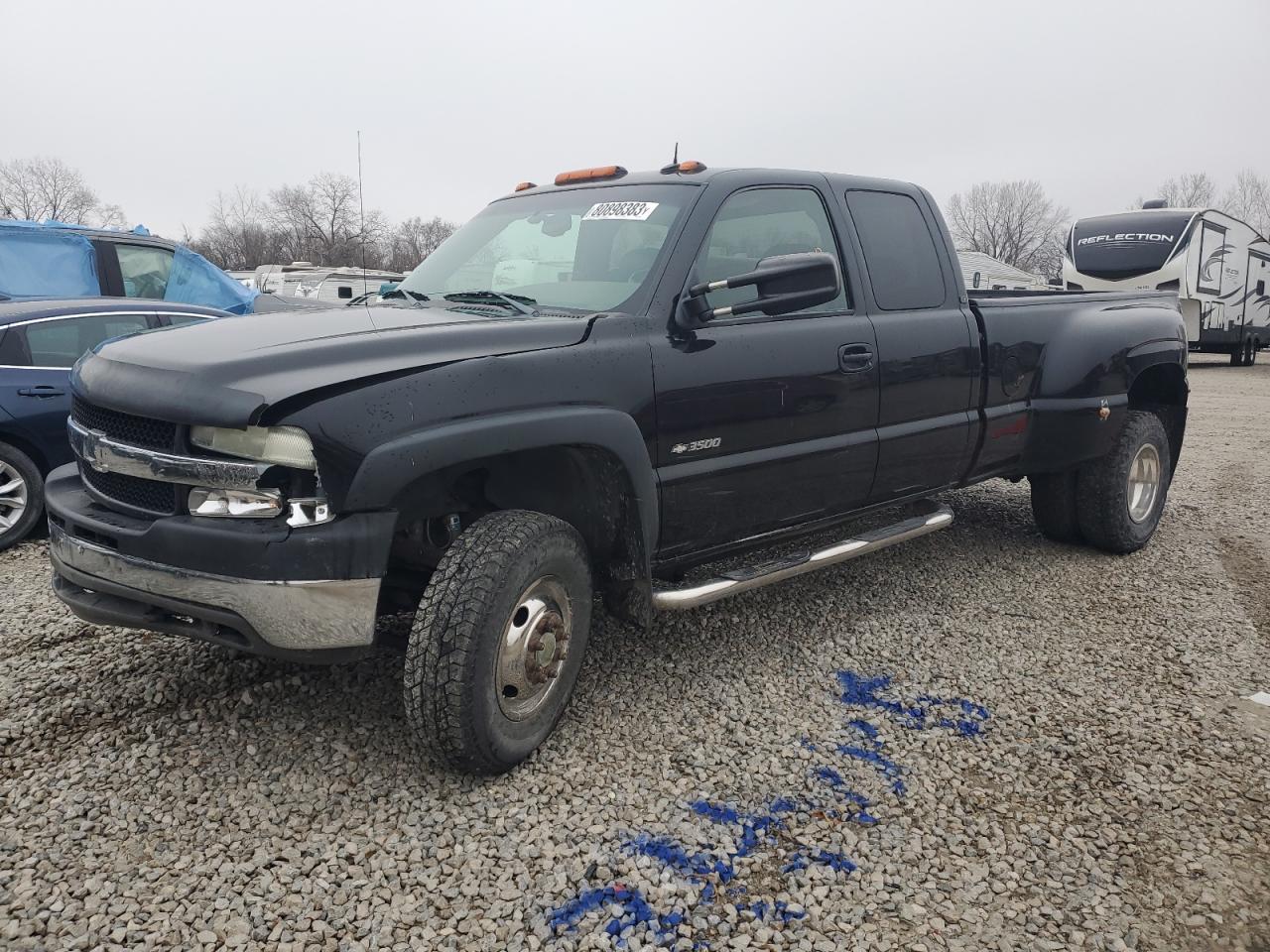 Image 1 of 2002 CHEVROLET SILVERADO K3500 2002 with VIN 1GCJK39G72E256626