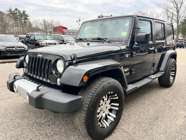 Image 2 of 2014 JEEP WRANGLER UNLIMITED SAHARA 2014 with VIN 1C4HJWEG7EL273967