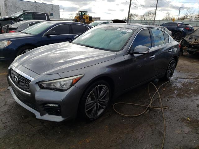 Obraz 1 z 2014 INFINITI Q50 BASE 2014 z VIN JN1BV7ARXEM700465