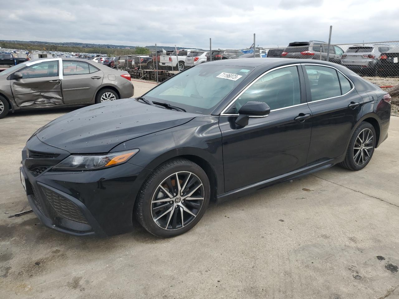 Image 1 of 2023 TOYOTA CAMRY SE NIGHT SHADE 2023 with VIN 4T1G11AK5PU746217