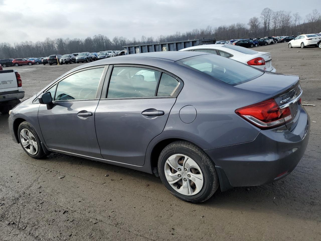 Изображение 2 2014 HONDA CIVIC LX 2014 с VIN 19XFB2F53EE236126